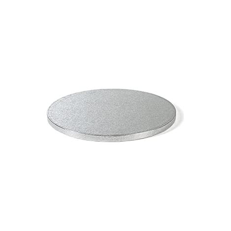 Base per torta rotonda SPESSA Argento 30 cm (1/3)