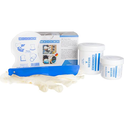 Epoxidharz zum Spachtel Weicon A dunkelgrau 0,2 kg