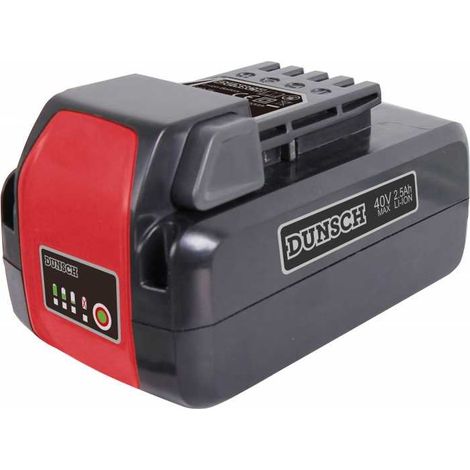 Batterie lithium 40V 2,5Ah – Performance optimale pour outils électriques – Technologie avancée – C4025 – Dunsch (1/2)