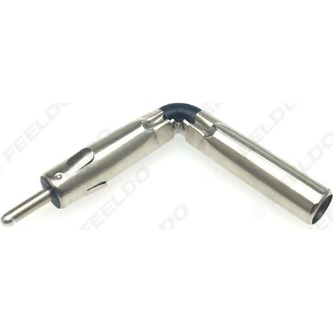 Adaptateur d'antenne radio coudé à trois ailettes compatible avec la Buick GL8 LaCrosse haut de gamme.