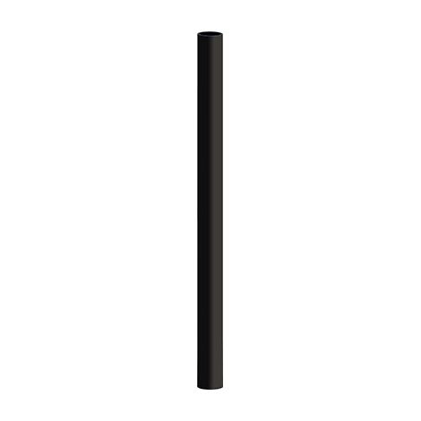 PALO X LAMPIONE GLOBO - ABS NERO MM 60 H.CM  80- 2 pezzi