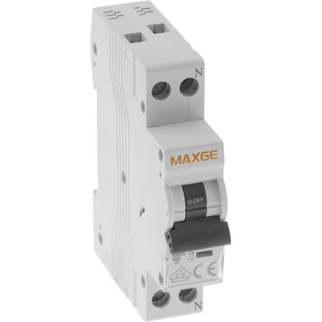 BeMatik - Interruptor automático magnetotérmico DPN 1P+N 25A 6kA