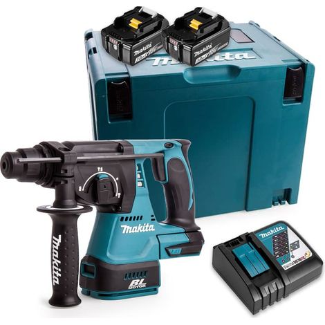 Meißelhammer SDS-Plus 18V LXT (2x3,0 Ah) in MAKPAC - MAKITA DHR242RFJ