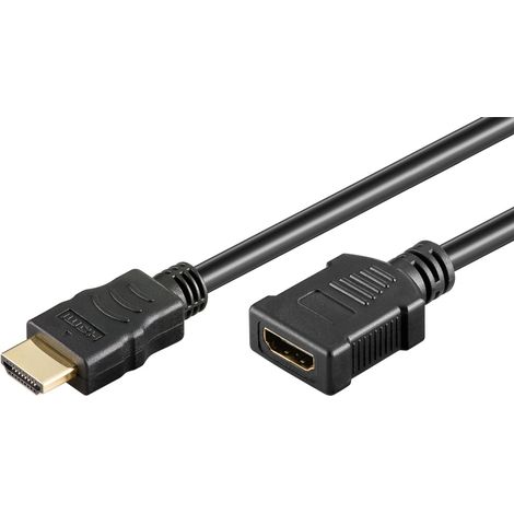 goobay HDMI cavo di prolunga per Fire TV Stick 4K, 3m per streaming de video de alta risoluzione, suono surround 7.1, ideale per TV/monitor, proiettori e console de giochi, 76272 (1/3)