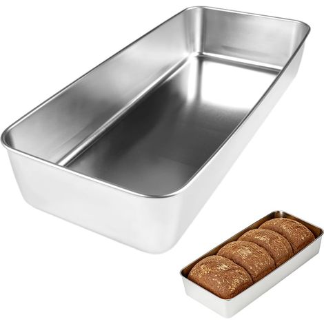 Moule à Pain en Acier Inoxydable 33 X 15 X 6 cm, Moule à Pain et à Toasts (1/5)