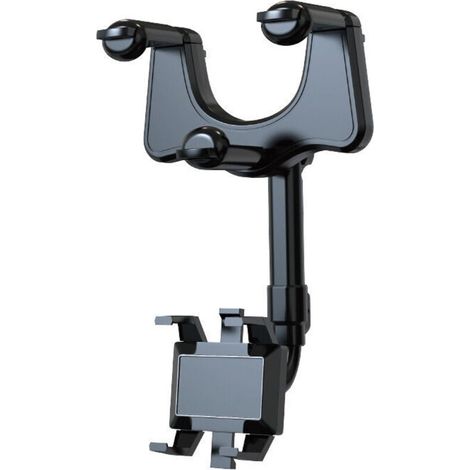 Support Téléphone Voiture - Rotatif 360 Degres - Télescopique - Pour Rétroviseur - 1 Piece (1/5)