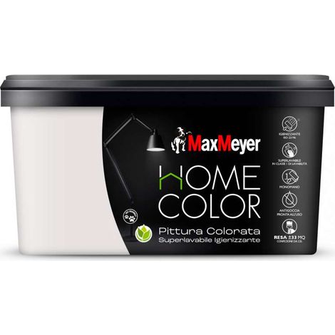 MaxMeyer Idropittura Superlavabile Grigio Polare 2,5L Finitura Opaca