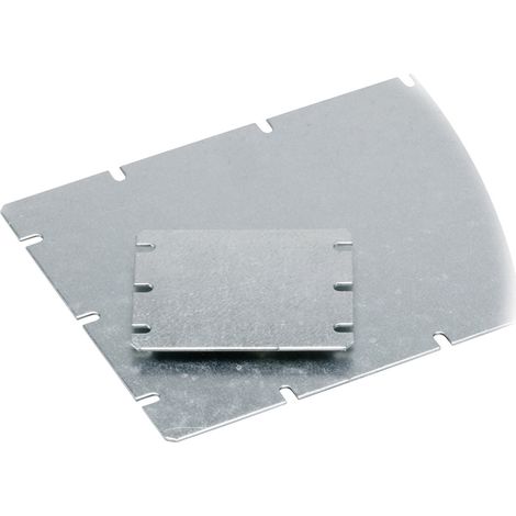 Fibox MIV 150 Montageplatte (L x B) 148 mm x 98 mm Stahlblech Lichtgrau 1 St.