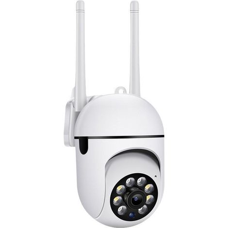 Caméra PTZ WiFi 360° pour Protection de la Maison, Vision à Distance via Téléphone (1/5)