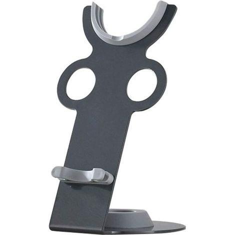 Supporto magnetico per asciugacapelli Dyso-N con cavo di alimentazione, supporto da scrivania per asciugacapelli supersonico, organizer per il bagno.