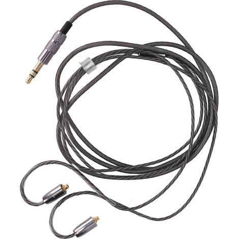 Câble MMCX vers Jack 3,5 mm avec micro pour écouteurs Shure, Ultimate Ears, longueur 1,2 m (1/5)
