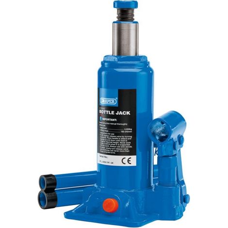 Draper - 13066 - Hydraulic Bottle Jack (4 Tonne)