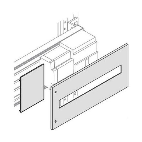 Plastron 1R 36 modules H 300mm L 800mm (x1) 1STQ008300A0000 ABB PPMU3080 (1/2)