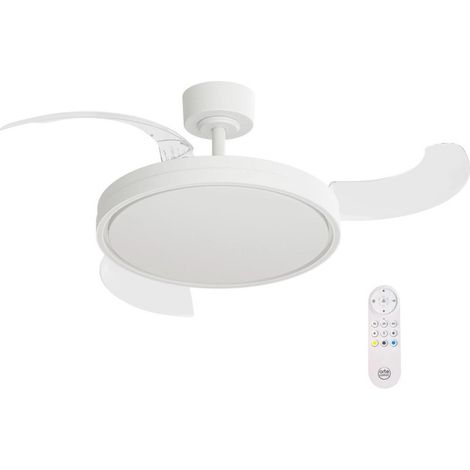 Ventilador de Techo RetrÃ¡ctil 107 cm  3 Aspas Transparentes  6 Velocidades  Ventilador de Techo para Hogar (1/5)
