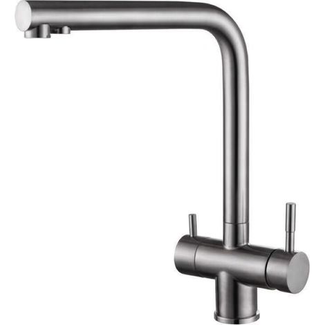 Grifo de cocina WEZER EKO41C-01 con conexión para filtro de agua. (1/2)