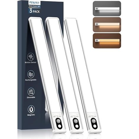 Lumière Détecteur de Mouvement Intérieur, 35 cm Éclairage LED (1/5)