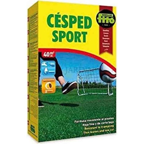 Semences de Gazon de Sport et Jeu Haute Résistance. Graines de germination rapide 1 Kg (1/2)