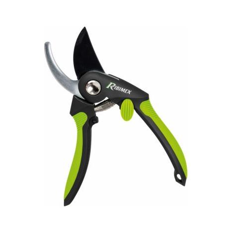 Sécateur courbe moulé 215mm diam. coupe 15mm acier sk5 (1/2)
