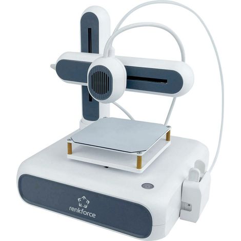 [GEBRAUCHT] Renkforce 3 D Drucker Inkl. Filament Cube Spulenhalterung Nivellierpapier B-Ware