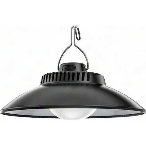 Warmweiße LED-Campinglampe, Zeltlampe mit Haken und integriertem Akku, stimmungsvolle Hängelampe für den Außenbereich, praktische Beleuchtung (1/5)