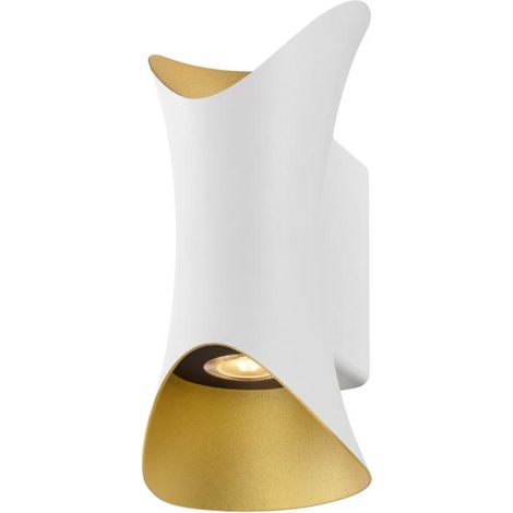 Applique murale MODELA intérieur up/down 2700 K PHASE blanc/or - SLV - 1007806 (1/3)