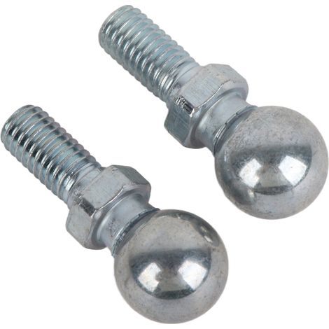 Billes en acier M8 pour vérins à gaz, goujons à rotule pour capot, kit de 2 pièces (1/5)