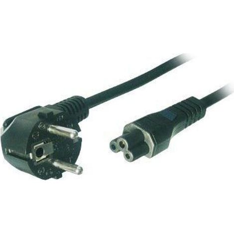 Câble D Alimentation - 1.8 M - Noir - Pour Appareils Électriques - 1 Pièce