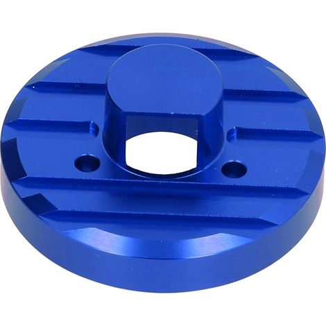 Base d'antenne voiture avec visserie joint métal pour Jeep Wrangler JK/JL 2007-2017 bleu (1/5)