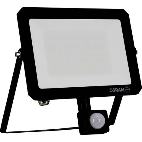 [GEBRAUCHT] B-Ware Osram Led Flutlichtstrahler Fluter Floodlight Sensor Schwarz 50 W 4000 K Ip65
