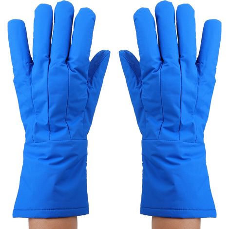 Gants cryogéniques chauds résistants au froid (-200 °C à -360 °C), protection contre le froid par azote liquide, manchette longue (1/5)
