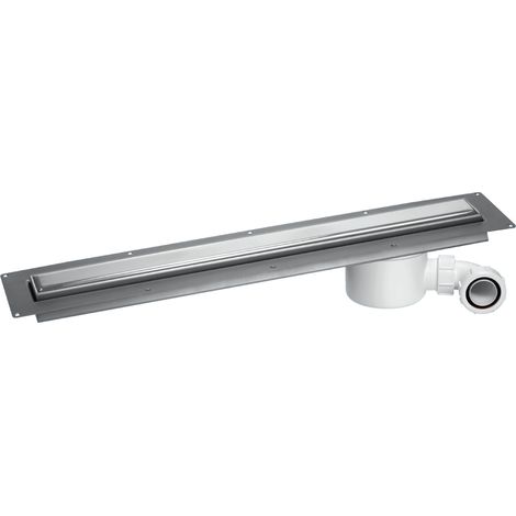 McAlpine CD600-O-P Polished Stainless Steel Slimline Channel Drain - 548mm (1/5)
