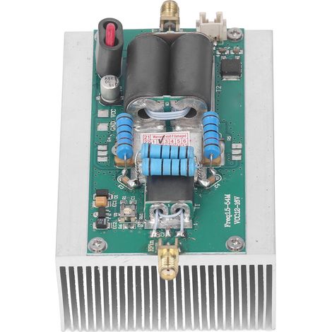 Amplificateur de puissance HF 30W linéaire pour radioamateur, connecteur SMA femelle, DC 12-16V, 1.5-54MHz, idéal émetteur-récepteur (1/5)