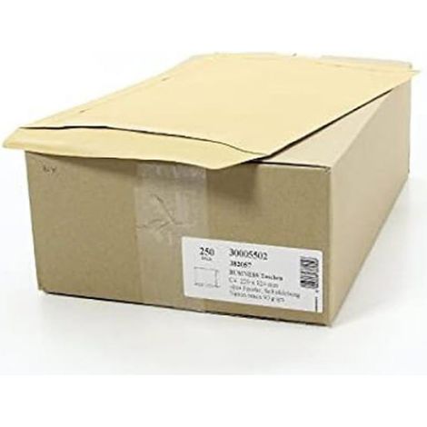 Enveloppe C4 - Autocollante - Sans Fenêtre - Blanche - Usage Mixte - Par Lot De 100