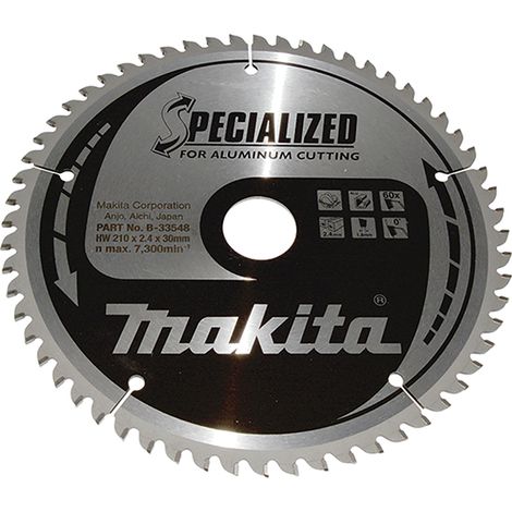 B-33548 Disco sega circolare, Specialized T.C.T, 210 x 30 mm, 60 D
