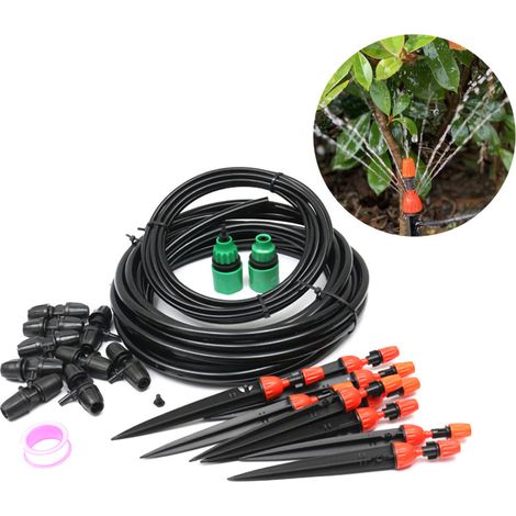 Filiyano-Système d'irrigation Spray Tuyau de 10 + 20 m (1/3)