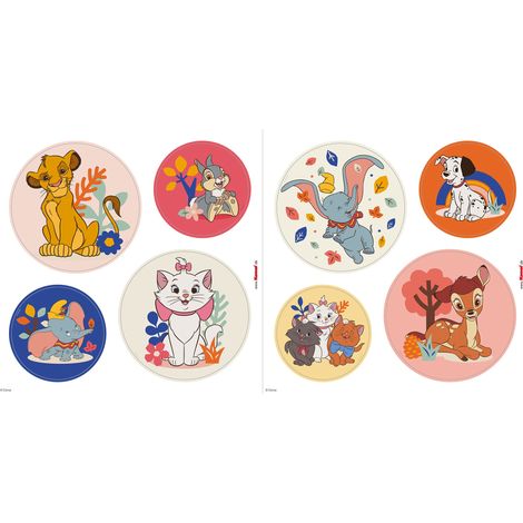Komar Fenstersticker - Disney Better Together - 30 x 30 cm - Fensteraufkleber - für Kinderzimmer (1/4)