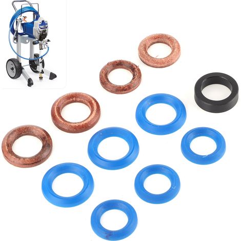 Kit de joints d'étanchéité pour machine à peindre sans air Graco, corps de pompe pour machine à peindre sans air 244194 (1/5)