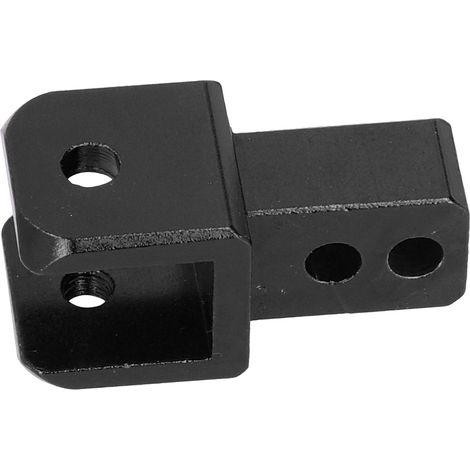 Stoßdämpfererhöhung aus Aluminiumlegierung für Motorrad, Elektroroller und ATV, schwarz, Hinterachs-Höherlegungssatz (1/5)