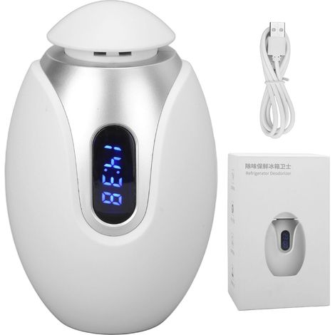 Mini rechargeable désodoriseur à ozone électrique intelligent portable pour réfrigérateur, purificateur d'air frais. (1/5)