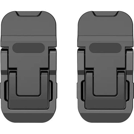 Rehausseurs de clavier pour ordinateurs portables de 12, 13, 14, 15 et 17 pouces, en aluminium, invisibles, lot de 2 (1/5)