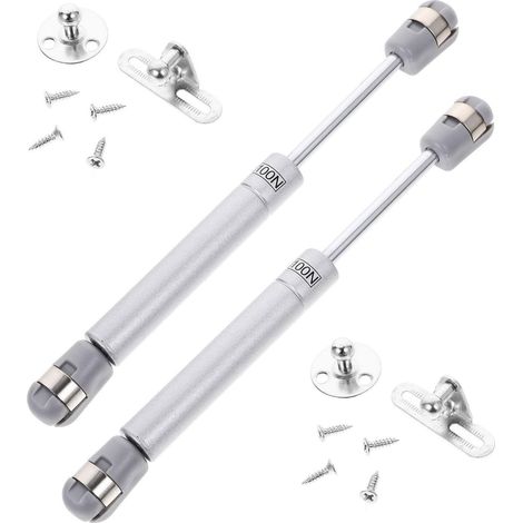 2 Pièces Charnières de Placard à Fermeture Amortie en Acier Laminé à Froid Vérins à Gaz pour Meubles et Voitures, Installation Facile, Accessoires Complets (1/5)