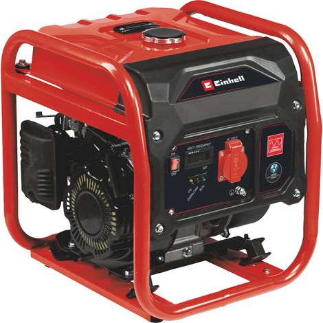 Einhell Stromerzeuger (Benzin) TC-IG 1100 (1100 W Maximalleistung, 1000 W max. Dauerleistung, 6,5 L Tank, Inverter, 4-Takt-Motor, 1x 230 V, Ölmangelsicherung, Überlastschutz) (1/5)