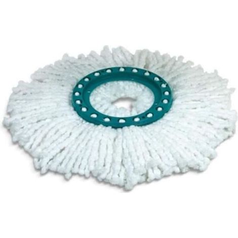 Leifheit 52020 : tête de rechange plastique à franges microfibres (1/2)