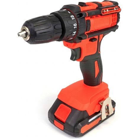 Taladro Atornillador Destornillador a bateria de 18 / 20V, 29Nm con cargador y batería 2.0 Ah incluidos