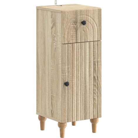 Bathroom Storage Cainet ALKMAAR Sonoma Oak 30 x 31 x 80 cm vidaXL (1/5)