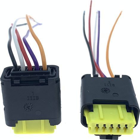 Compatible with Peugeot 307, Peugeot 206, Citroën C4, Picasso and Shuai Ke models (electronic power steering pump generator connector) (1/4)