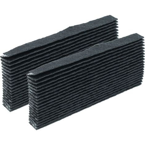 vhbw 2x filtro compatibile con Westinghouse WQE6870SA frigorifero - Filtro ai carboni attivi