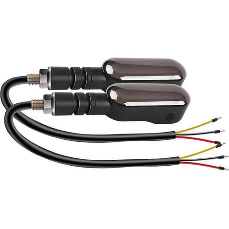Clignotants LED universels pour moto et projecteur, 27 modes d'éclairage, multicolores (1/5)