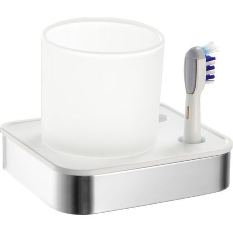 MANILLONS TORRENT 06522012 Portacepillos Pared Inox Cepillado - ref: 06522012 (1/2)