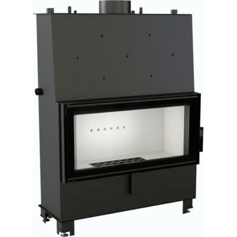 Kratki Wasserführender Kamineinsatz LUCY 20 kW Ø 200 Türfeder Hausheizung Kamin (1/5)